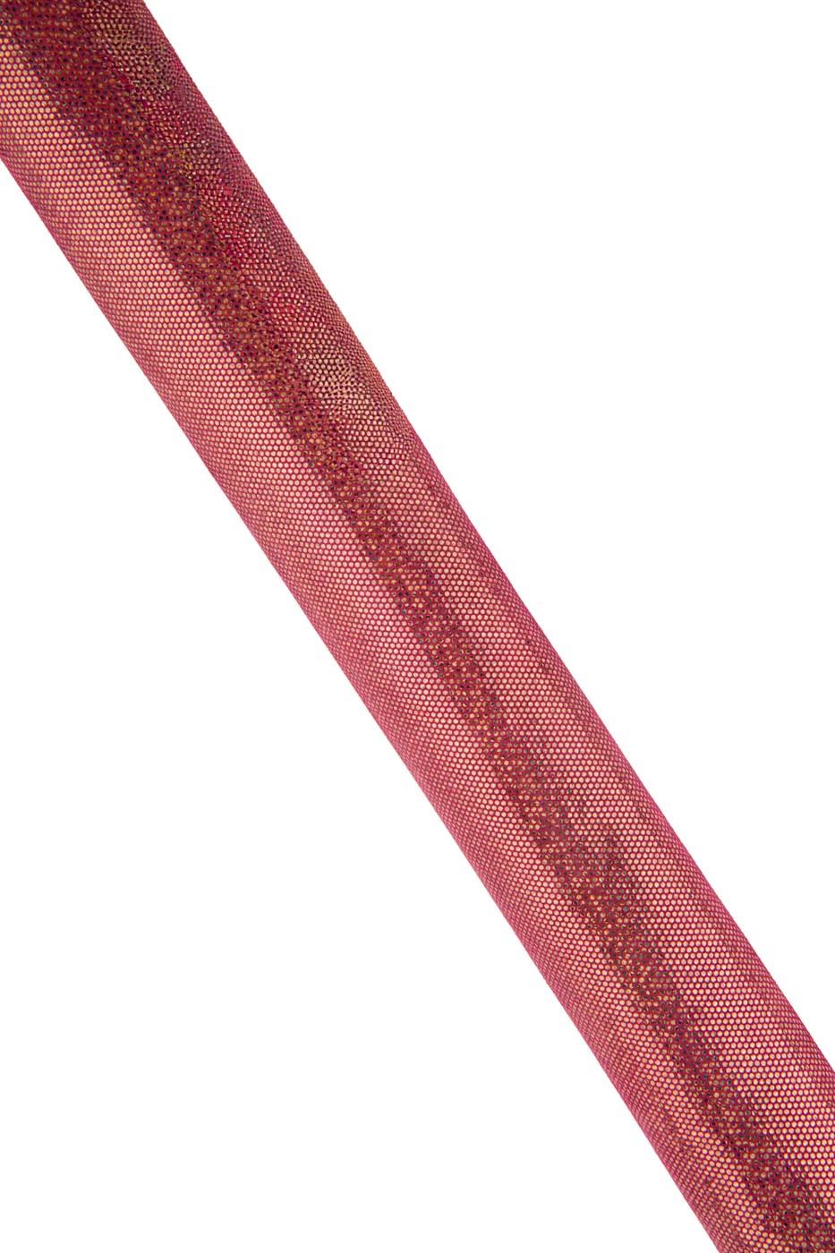 Iridescent Metallic leather micro dot print and GLITTERED effect black cherry red textured, soft skin diy projects B18954-MT La Garzarara