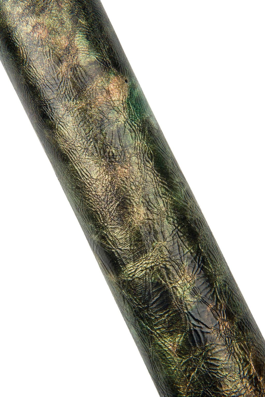 VINTAGE green, bronze, black, shiny goat leather with GLITTER, shades effect, soft leather for diy B18221-VT La Garzarara