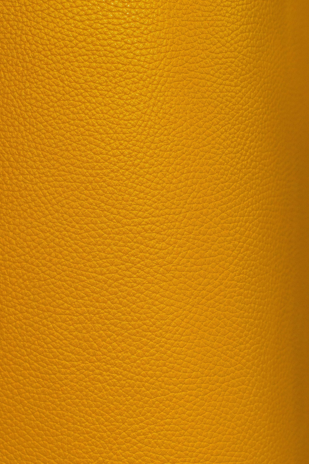 Large Ochre yellow Calf Leather Hide, Premium pebbled Italian cowhide leather, full size Calfskin 1.5 - 1.7 mm La Garzarara