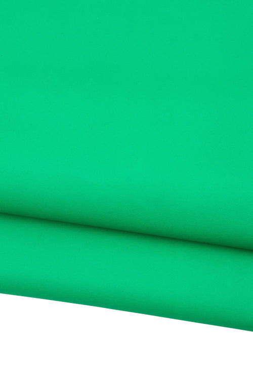 Aqua Green NAPPA lamb, Aquamarine very soft lambskin, thin skin perfect for garments and diy projects B18747-TU La Garzarara