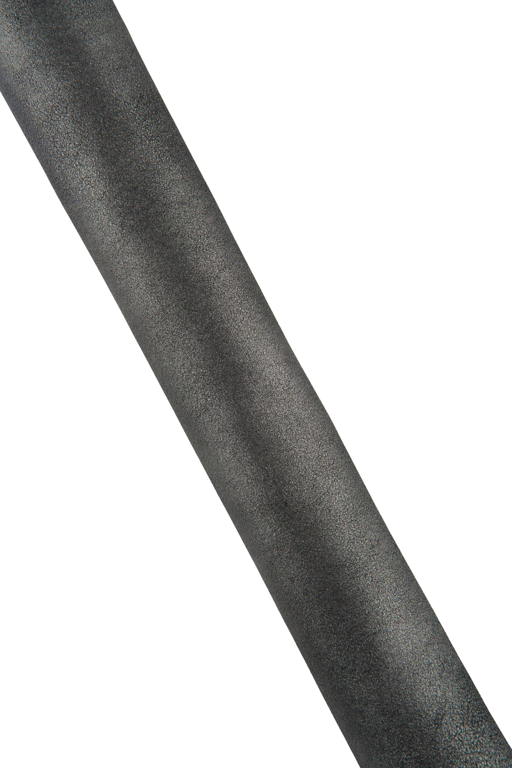 Charcoal METALLIC leather skin, dark grey soft goatskin, BRIGHT suede hide for hobbyists B18814-MT La Garzarara