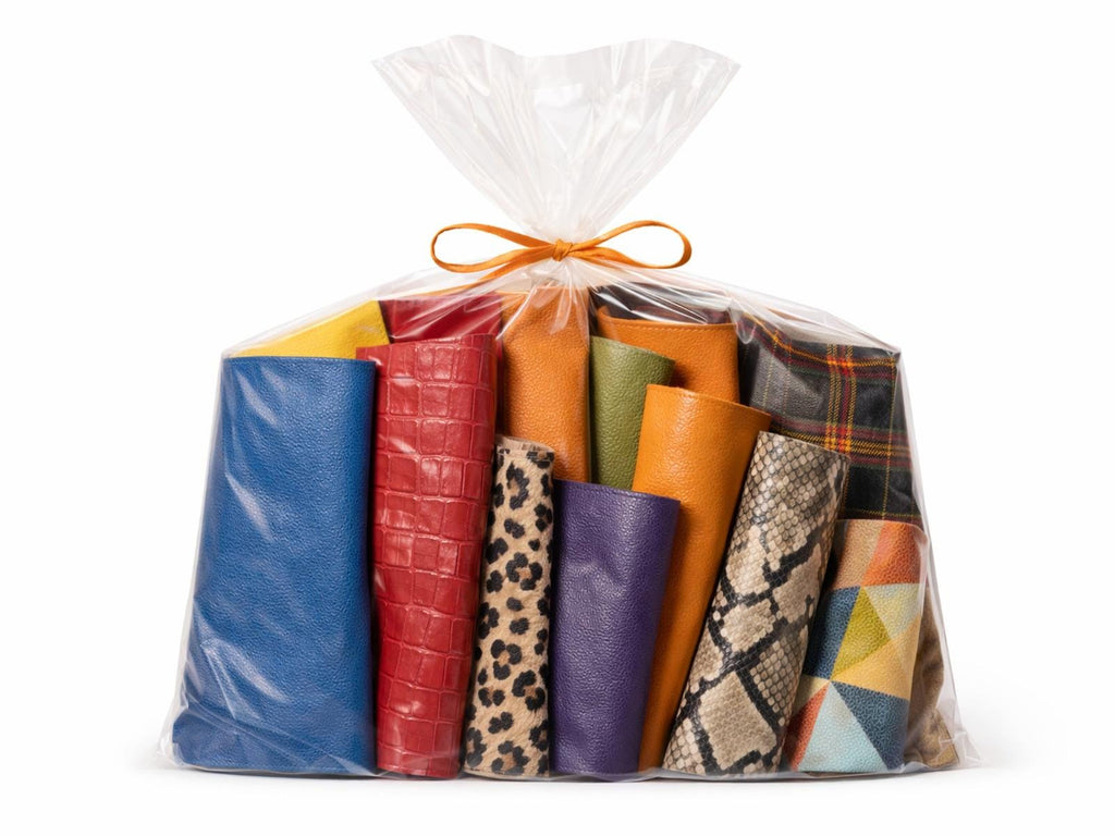 10 Colorful Leather Pieces, Random Italian Leather Scraps, Fashion Leather Assortment for Leathercraft,10x8 inches / 25x20 cm