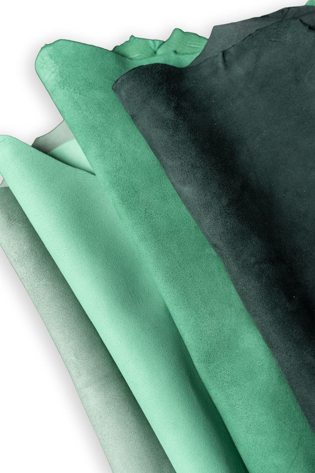 SUEDE leather assorted colors, soft velvety leather skin, suede hide solid bright colors choice leather for DIY projects B19137-TU