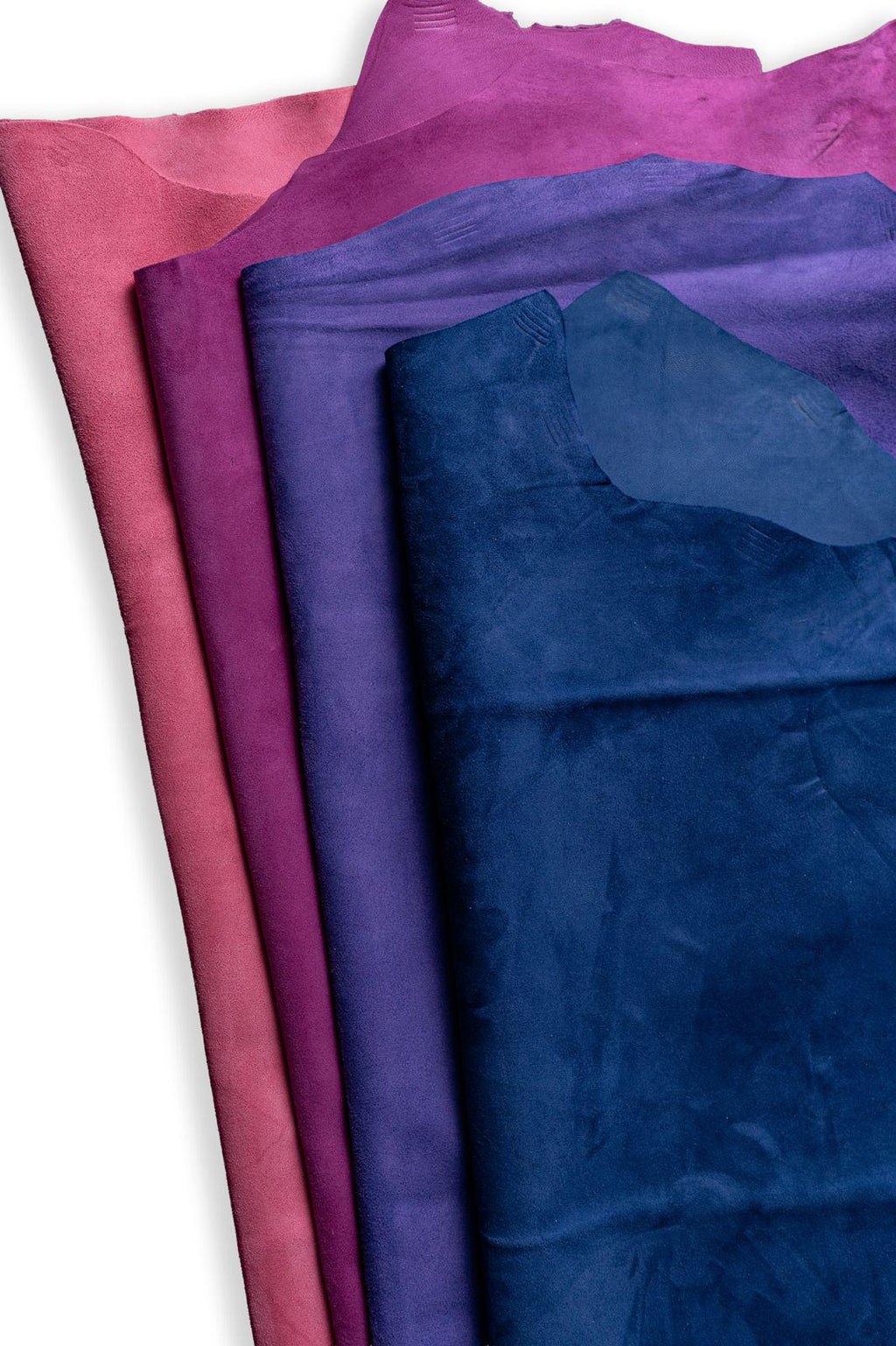 SUEDE leather assorted colors, soft velvety leather skin, suede hide solid bright colors choice leather for DIY projects B19137-TU
