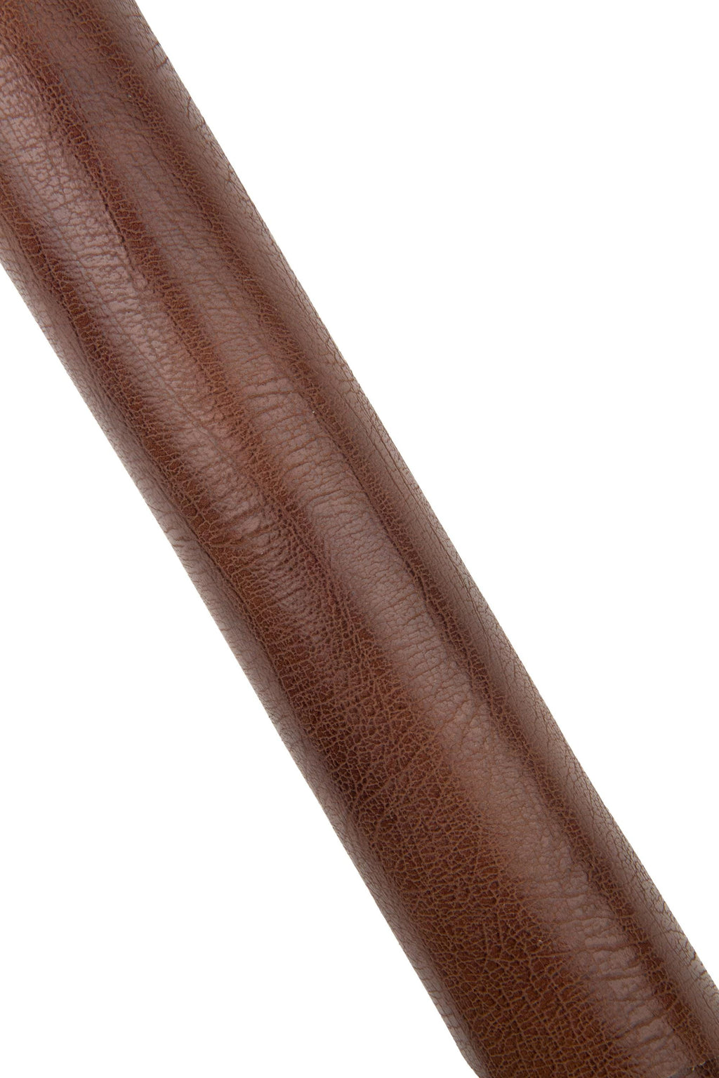 Red brown textured leather hide, GLOSSY thick cowhide, soft vintage calfskin 1.4 - 1.6 mm for crafters B18556-TU La Garzarara