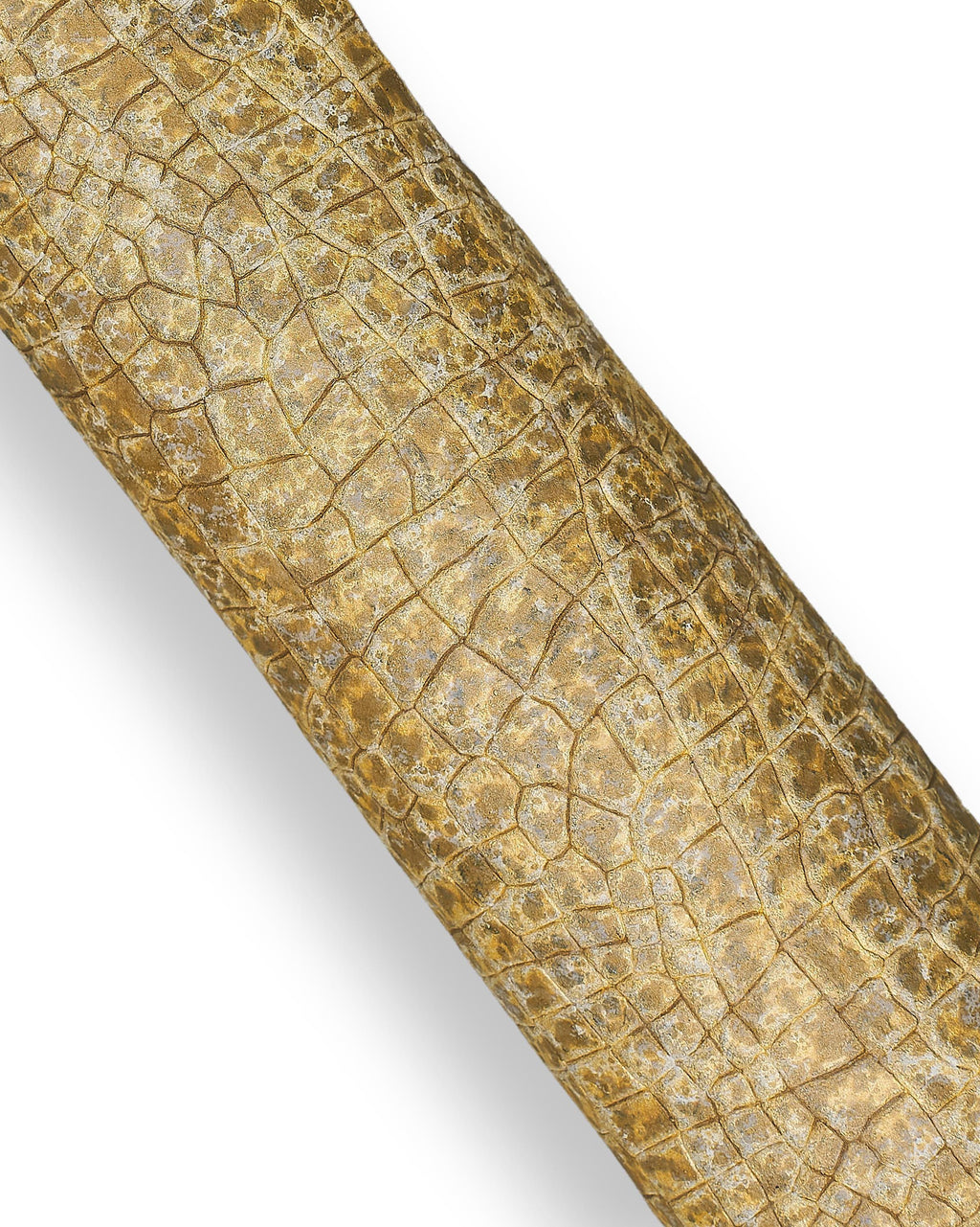 Set of Gold metallic leather skins, smooth metallic and CROCODILE PYTHON printed soft goatskins, hide for diy B18352-mt(st) La Garzarara