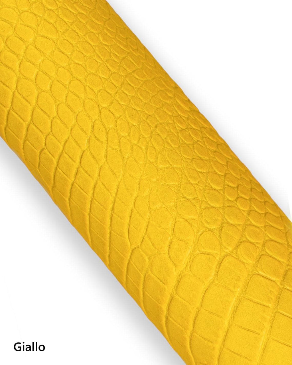 Colorful Crocodile Embossed Leather Hide, Glossy Croc Printed skins, BRIGHT colors alligator printed cowhide soft for crafters B18984-ST