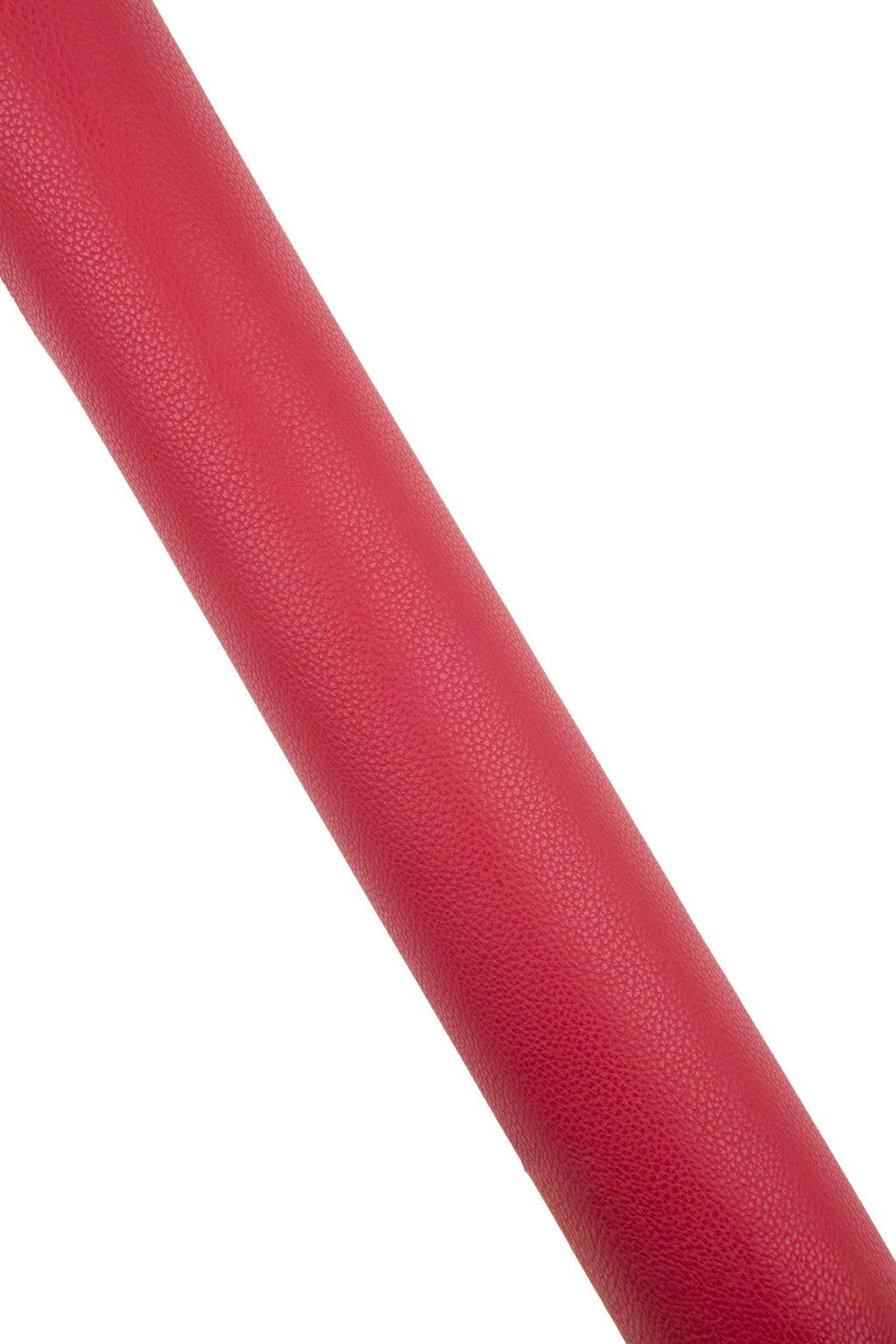 Cherry red Pebbled Calf Leather Skin, Premium red matt finish cowhide, soft thick leather 1.3-1.5 mm B18891-TU La Garzarara