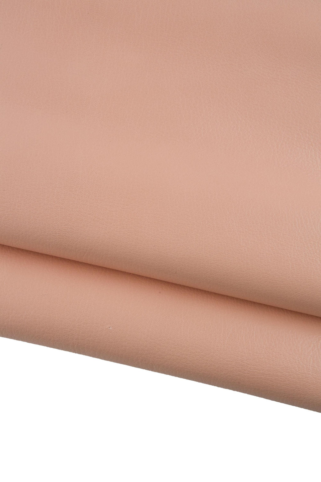 Pink SMOOTH leather skin, GLOSSY soft goatskin, classic flat material 0.8 - 0.9 mm for hobbyists B19105-TU La Garzarara