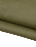 Military green SAFFIANO leather hide, classic EMBOSSED cowhide, soft printed thick calfskin for crafters 1.5-1.7 mm B18797-TU La Garzarara
