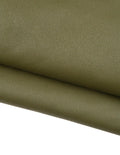 Military green SAFFIANO leather hide, classic EMBOSSED cowhide, soft printed thick calfskin for crafters 1.5-1.7 mm B18797-TU La Garzarara