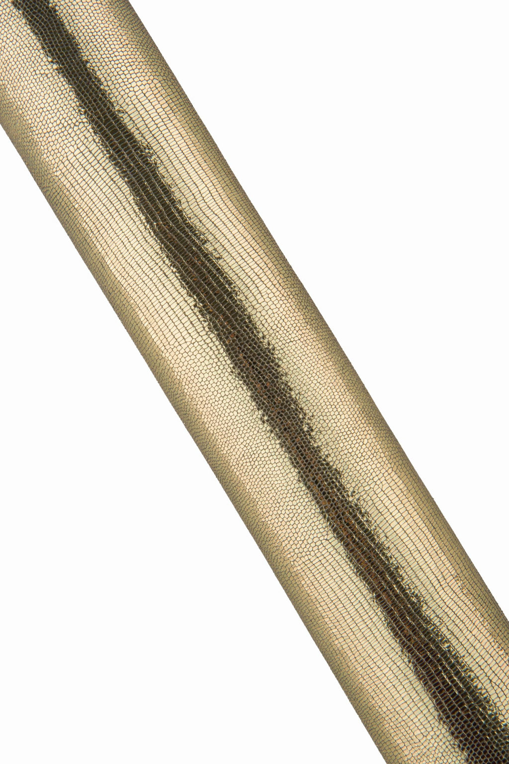 Gold LIZARD leather skin, METALLIC textured sheepskin, golden solf hide for hobbyists B19102-MT La Garzarara