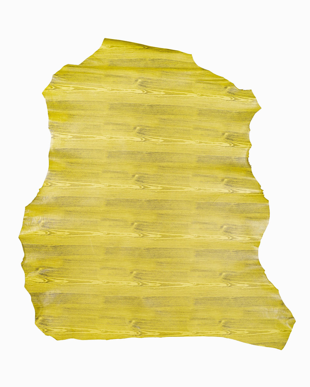 Yellow embossed leather skin, CORTEX printed sheepskin, very soft lambskin 0.6-0.7 mm, for hobbyists B18981-ST La Garzarara