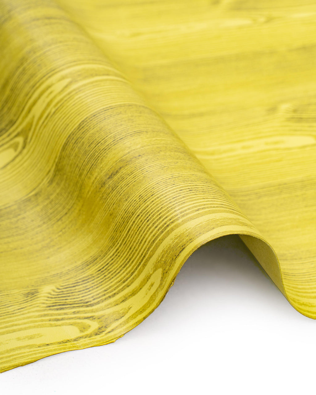 Yellow embossed leather skin, CORTEX printed sheepskin, very soft lambskin 0.6-0.7 mm, for hobbyists B18981-ST La Garzarara