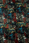 MULTICOLOR textured leather skin, soft printed lambskin, FANTASY leathers for hobbyists B19019-ST La Garzarara
