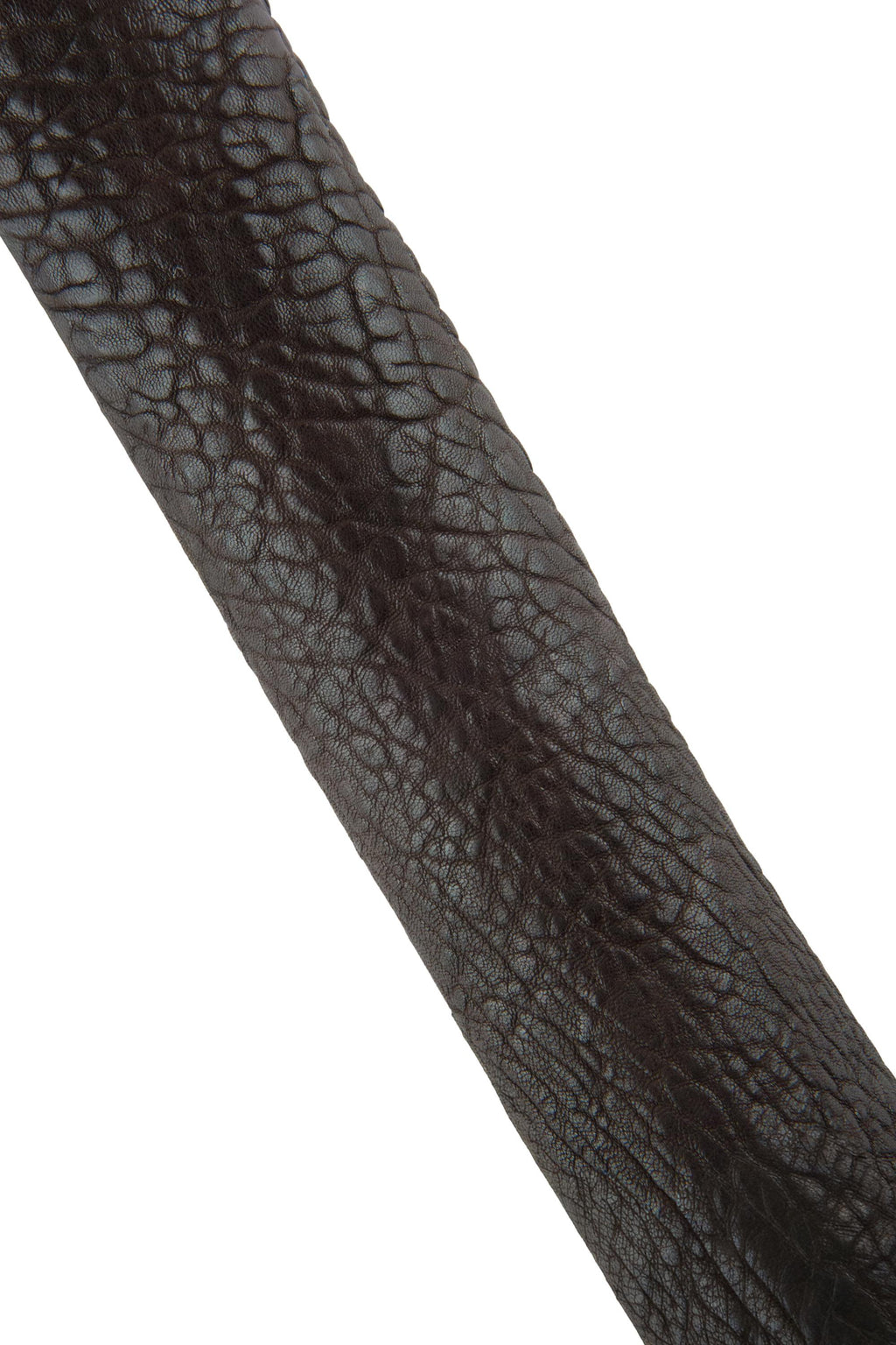 Dark brown ELEPHANT printed leather skin, grained goatskin, sporty VINTAGE hide for crafters 1.6 - 1.8 mm B19127-VT La Garzarara