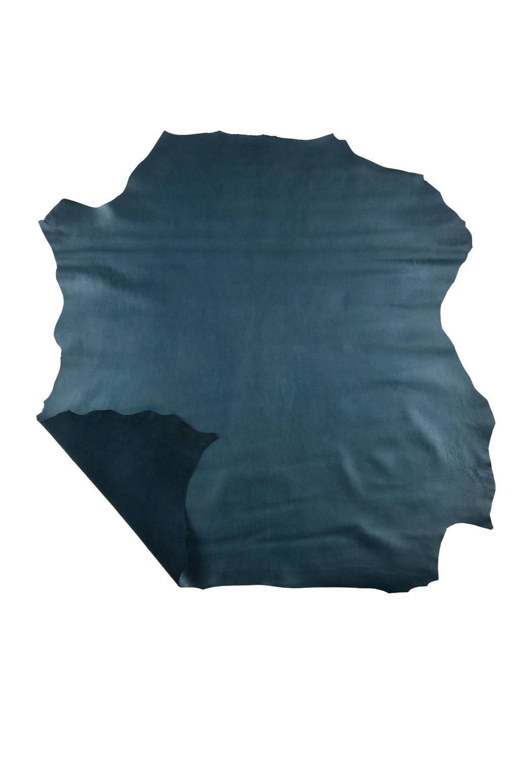 Pearl Lambskin Leather skin. Petrol Blue Pearl Nappa, Soft Metallic Lamb Leather hide for Bags & Leathercraft B19099-MT La Garzarara