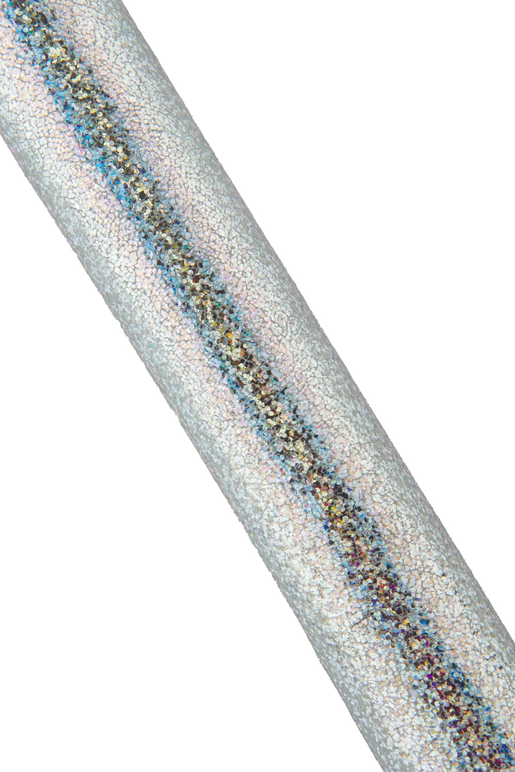IRIDESCENT metallic leather skin, holographic silver suede goatskin, soft GLITTERED hide for crafters B19007-MT(st) La Garzarara