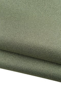 Light gold GLITTER leather hide, sparkly METALLIC skin, bright soft calfskin for hobbyists B19115-MT La Garzarara