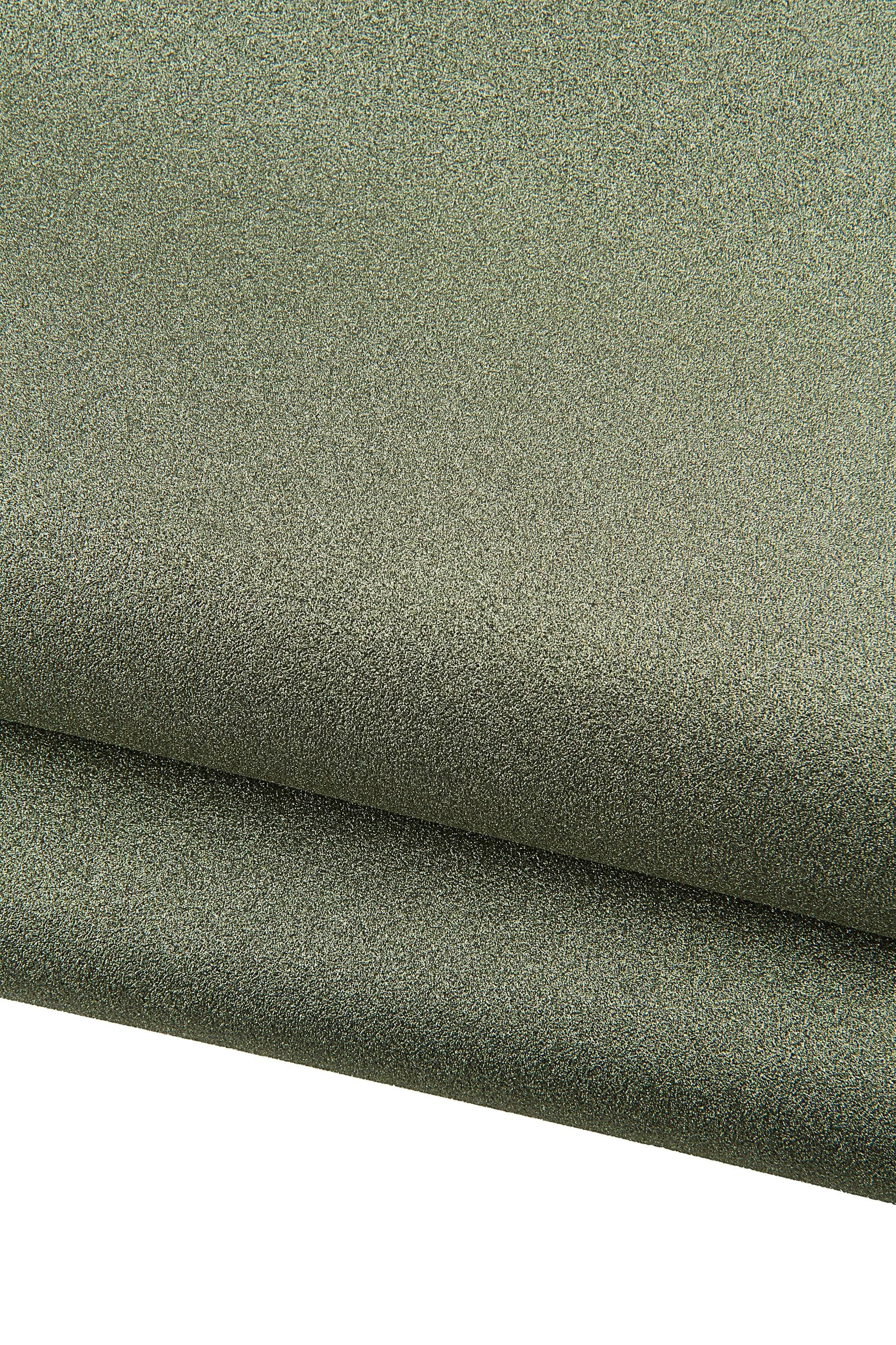 Light gold GLITTER leather hide, sparkly METALLIC skin, bright soft calfskin for hobbyists B19115-MT La Garzarara
