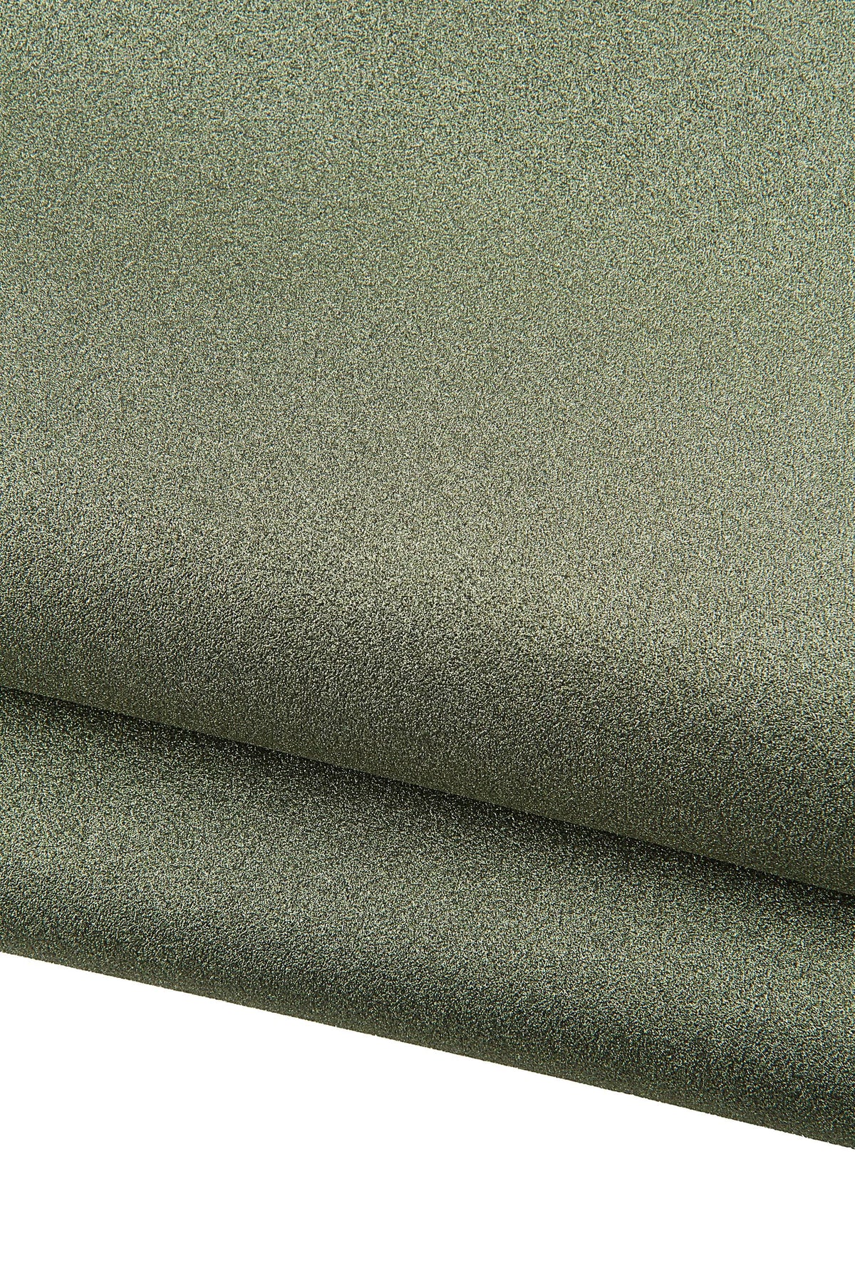 Light gold GLITTER leather hide, sparkly METALLIC skin, bright soft calfskin for hobbyists B19115-MT La Garzarara