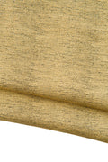 Gold Metallic Leather Hide, Micro Pattern Laminated goatskin, Champagne Gold hide for BagsB19008-MT La Garzarara