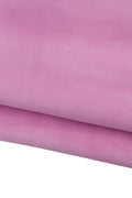 Baby Pink Premium SUEDE, Soft velvety touch hide skin 0.7 - 0.9 mm perfect for bags wallets crafts B19082-TU La Garzarara