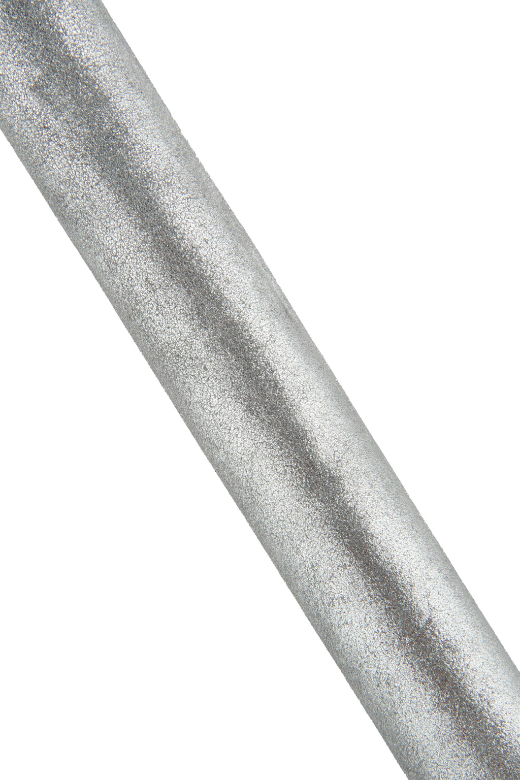 SILVER leather hide, BRIGHT metallic suede calfskin, sparkle soft split cowhide for diy projects B19094-MT La Garzarara