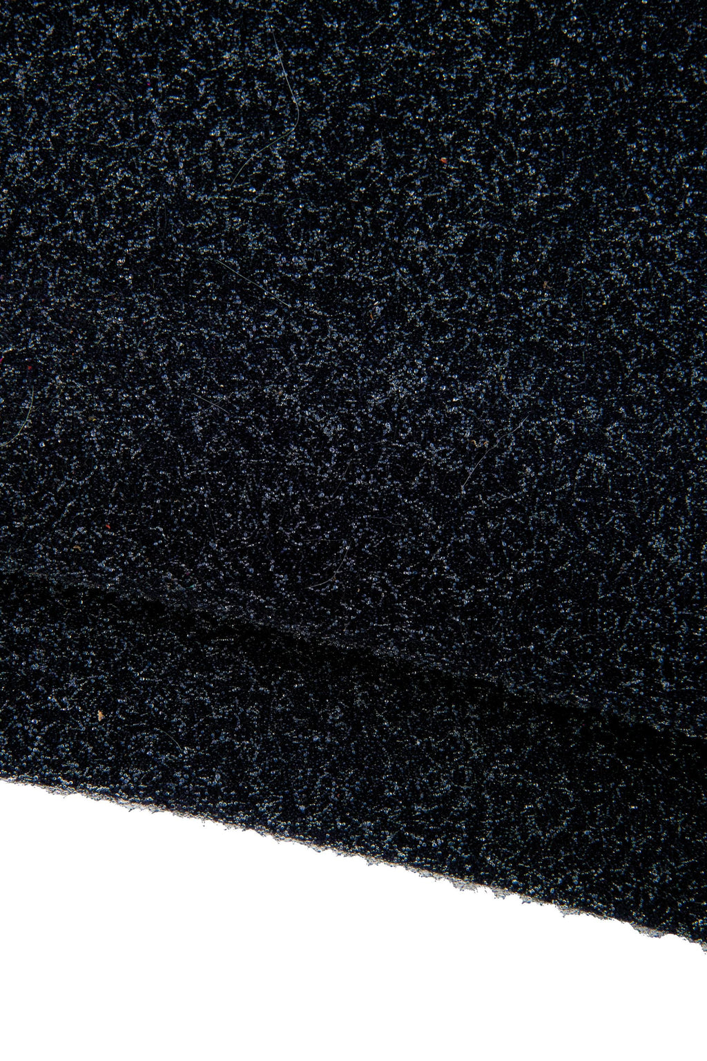 BLUE metallic leather skin, GLITTERED fabric matched to goatskin, bright sparkle soft hide for crafting 1.8-2.0 mm B19113-MT La Garzarara