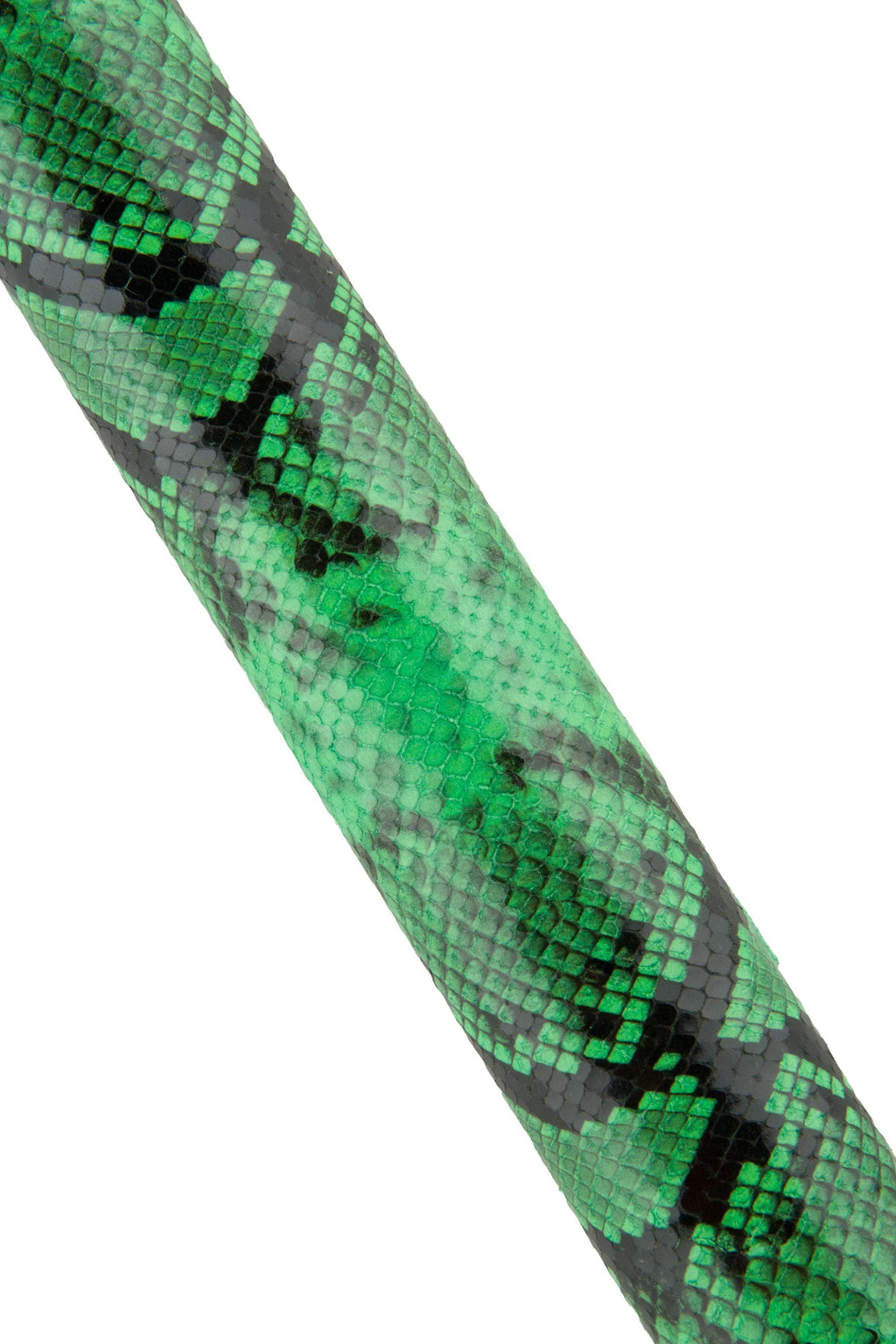 Green Python Print Leather Hide, italian Snake Embossed cow Leather, emerald Green Snake Print 0.7-0.9 mm B19017-ST La Garzarara