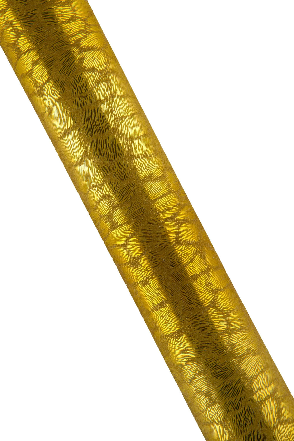 Gold LEOPARD printed leather skin, golden METALLIC goatskin - animal texture on soft bright skin for hobbyists B19269-MT(st) La Garzarara