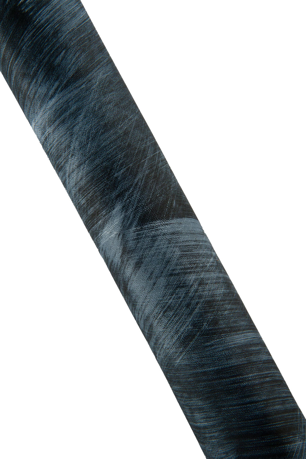 Black - white TEXTURED leather skin, brush stroke print on SOFT sheepskin, ideal for hobbyists B19196-ST La Garzarara