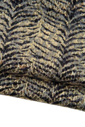 Fancy leather skin, metallic crocodile and zebra pattern, luxury printed hide B18744-MT(st)