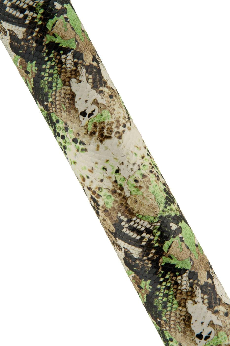 Python Style Leather Hide, Italian snakeskin for Bag Making, soft thin reptile B19282-ST La Garzarara