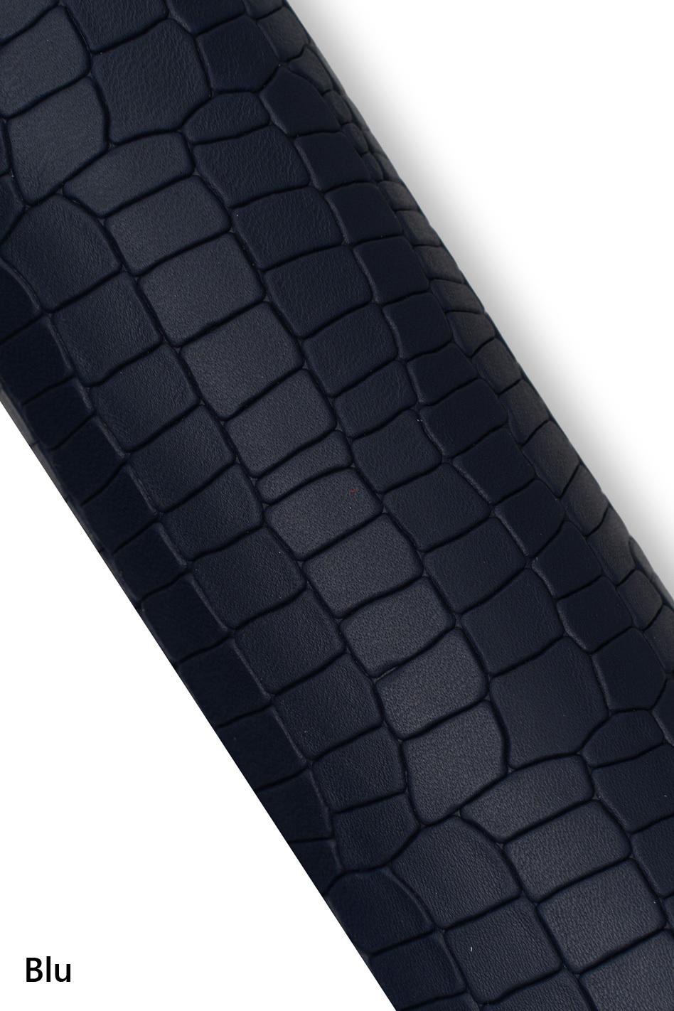 Matte Crocodile Print Leather skins, embossed crocodile hide, alligator sheepskin, soft croc lambskin 0.6 - 0.8 mm B19147-ST La Garzarara