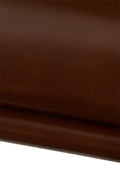 Brown SMOOTH leather skin, GLOSSY super soft goatskin, thin hide for crafting - 0.6 - 0.7 mm B19260-TU La Garzarara
