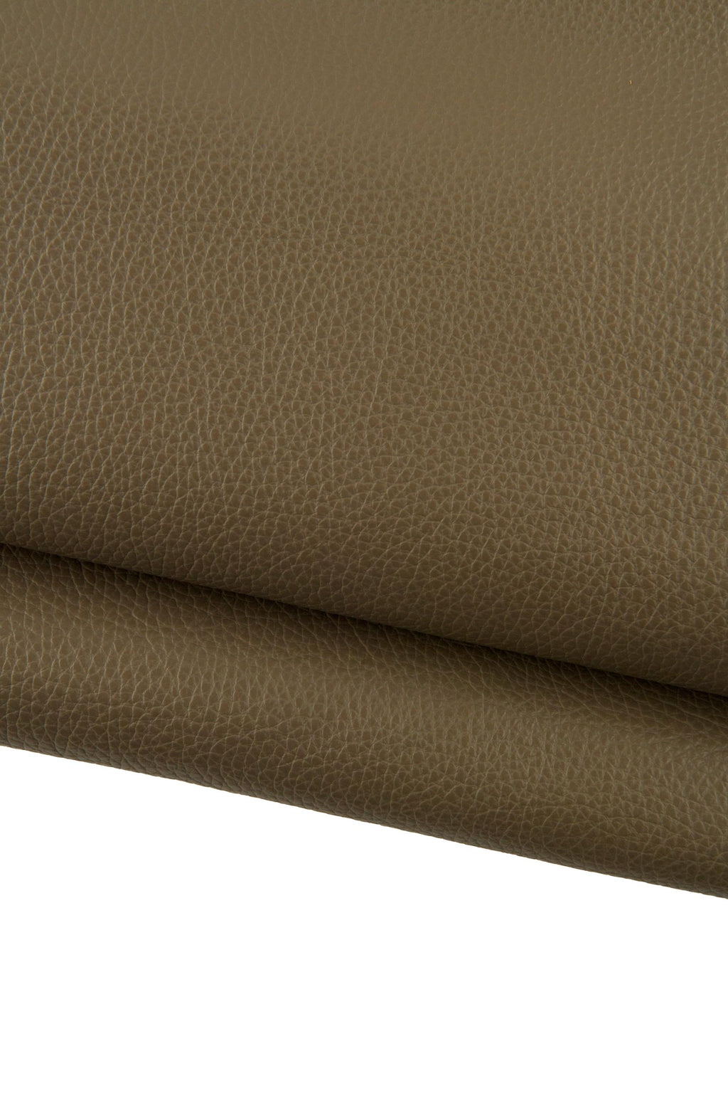 Grey pebble GRAIN PRINTED leather hide, taupe soft semi glossy cowhide, sporty calfskin 1.2 - 1.4 mm for crafting B19219-TU La Garzarara