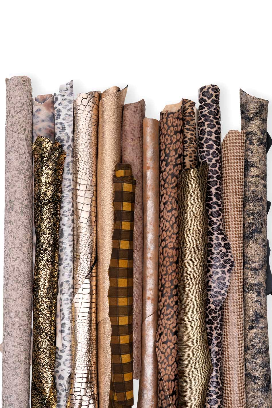 Printed leather hides, leopard tye dye crackle geometric cheetah crocodile, full hides available, for hobbyists B19239-MT(st) La Garzarara