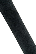 Rare leather skin, Blue goatskin with fabric on the surface, textured goat for artistic craft B19132-TU La Garzarara