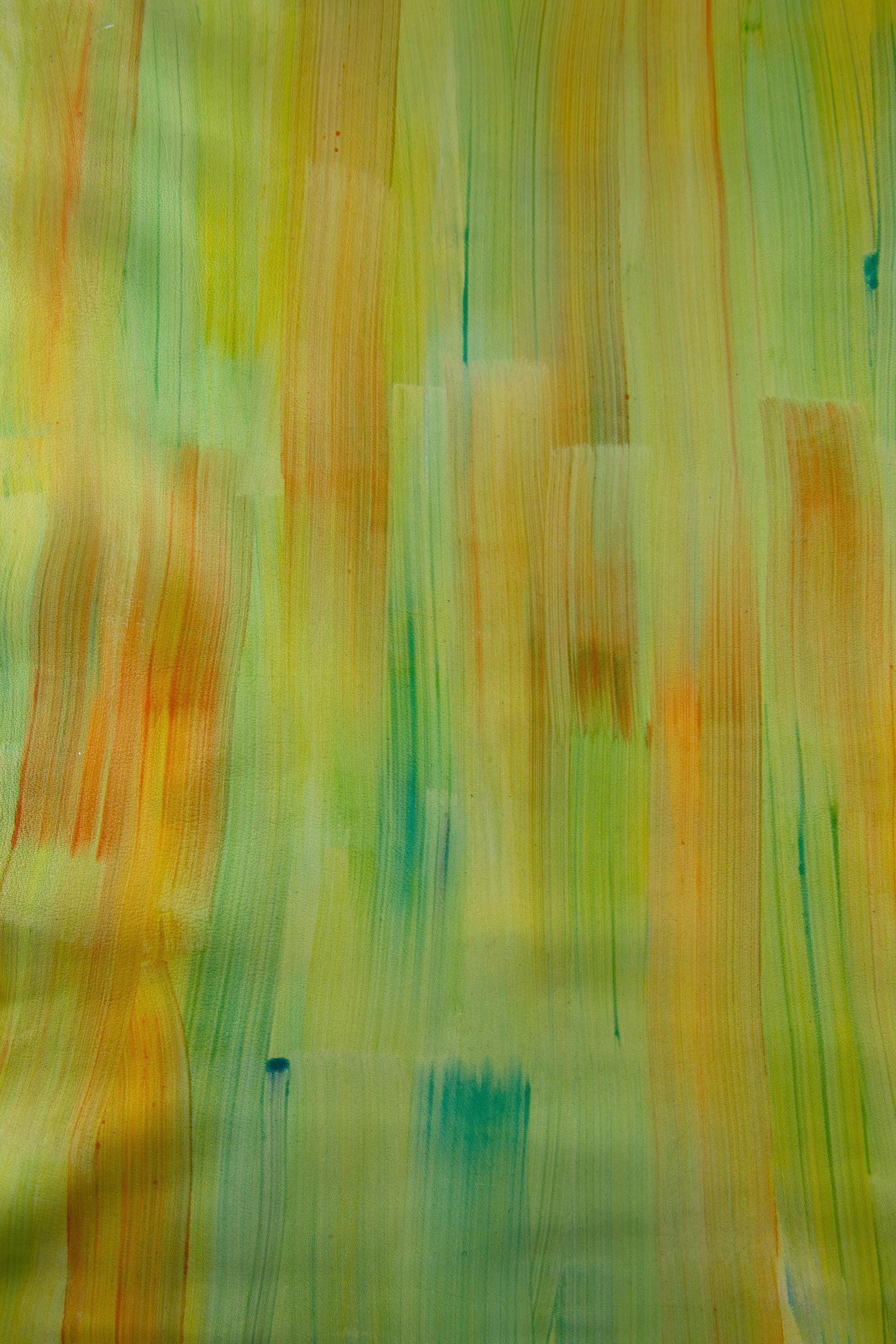 Brush Stroke leather skin, brush, Statement Leather Hide Abstract Painted venetian plaster effect skin, for crafting B19157-DM La Garzarara