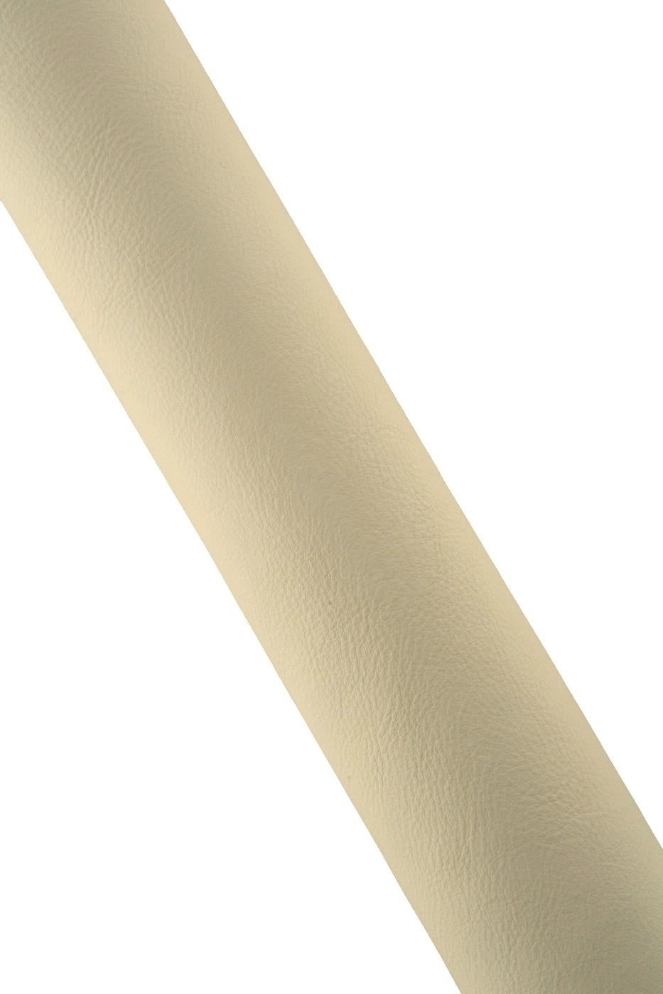 Milk white MILLED leather hide, SOFT matt cowhide with light grain, sporty calfskin 1.1 -1.3 mm for diy creations B19224-TU La Garzarara