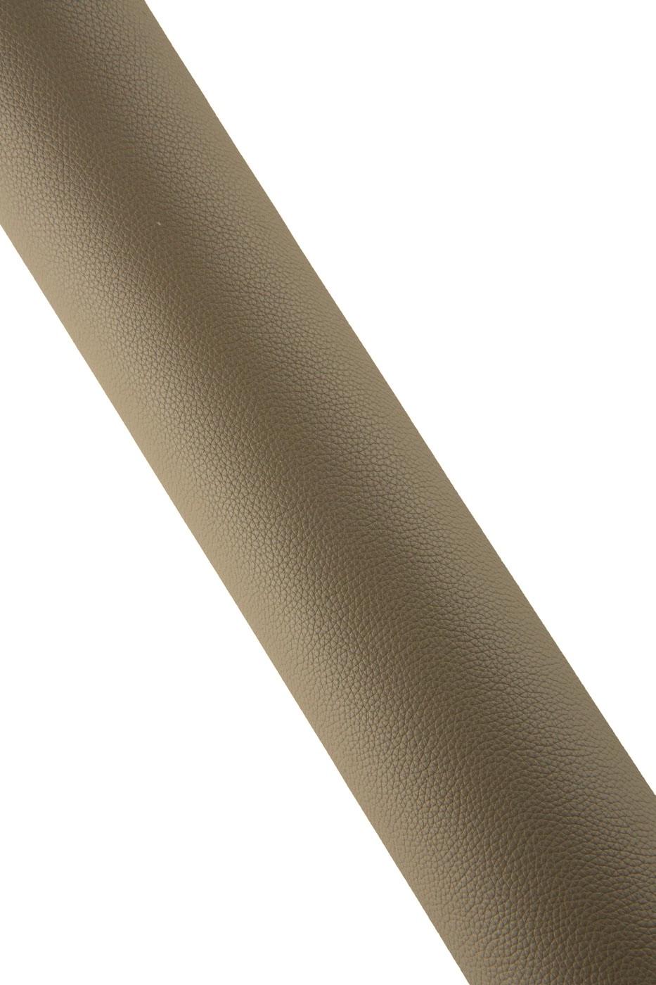 Taupe grey PEBBLE GRAIN printed leather hide, soft matt cowhide, sporty calfskin 1.6 - 1.8 mm for crafting B19220-TU La Garzarara