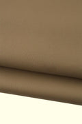 Taupe grey PEBBLE GRAIN printed leather hide, soft matt cowhide, sporty calfskin 1.6 - 1.8 mm for crafting B19220-TU La Garzarara