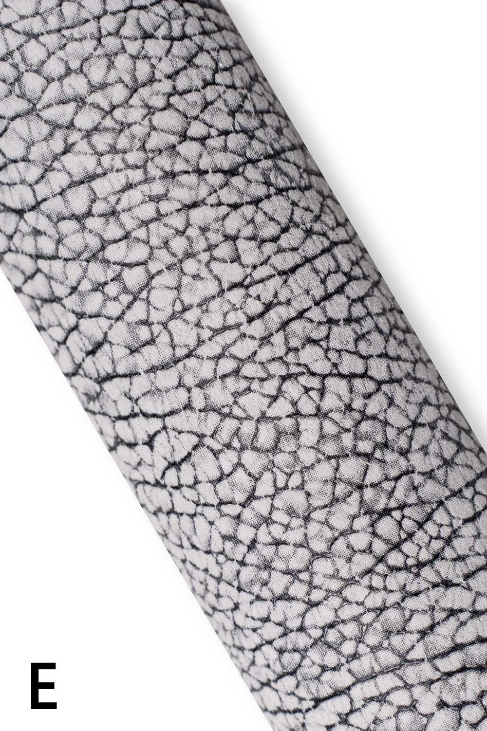 Black white leather skins, printed ANIMAL zebra PLAID crackled leopard pattern, soft and matt leather hides for diy projects B19181-ST