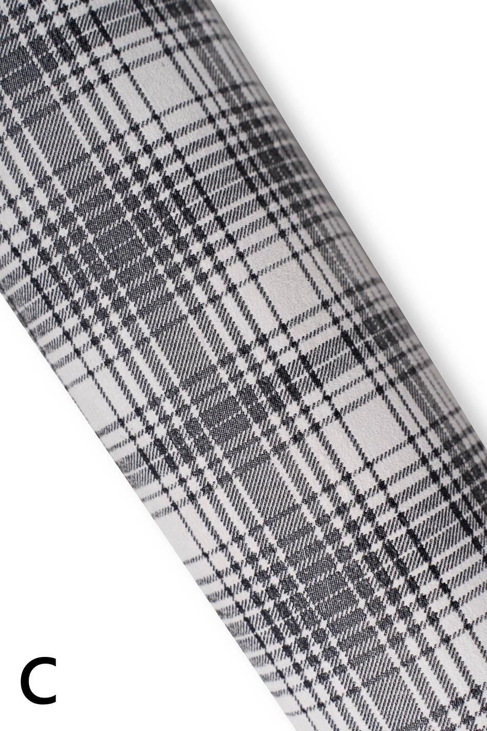Black white leather skins, printed ANIMAL zebra PLAID crackled leopard pattern, soft and matt leather hides for diy projects B19181-ST