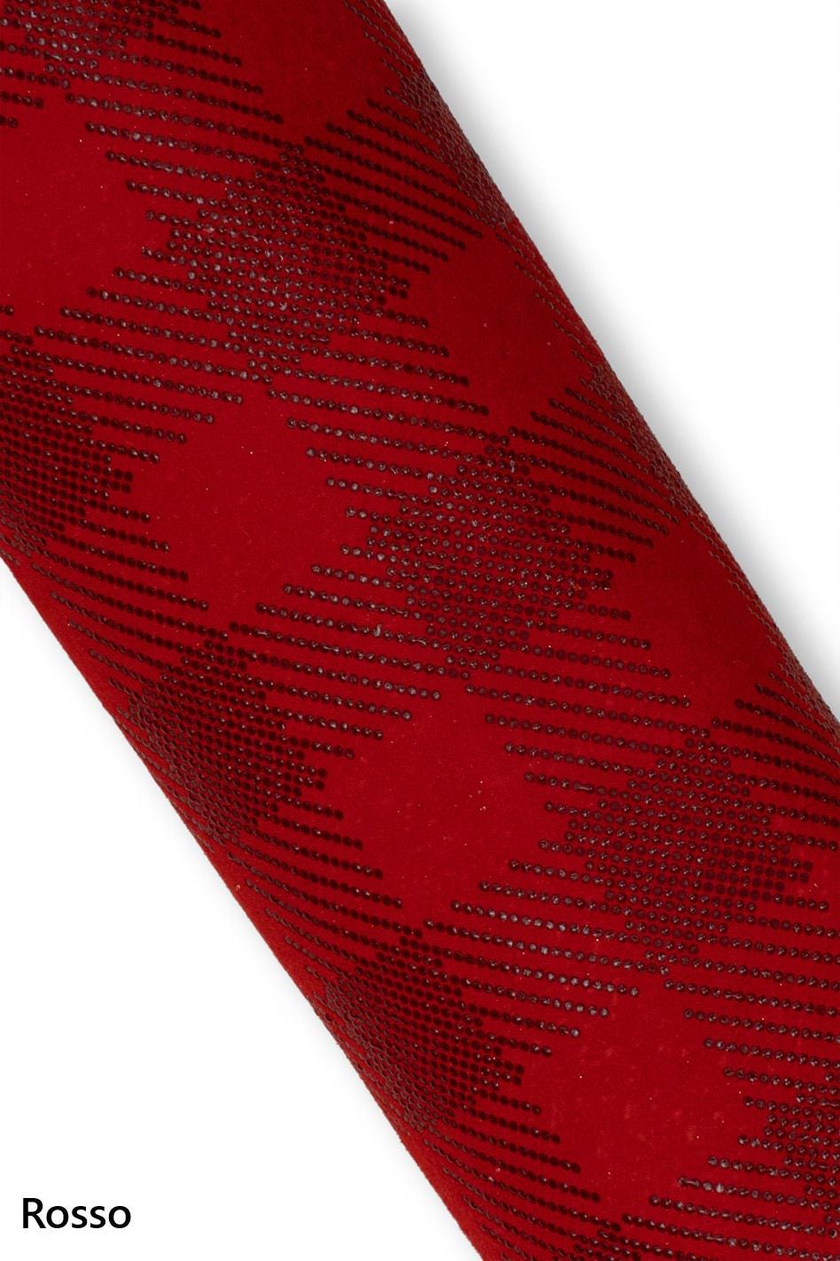 PLAID printed leather skin, mustard - dark blue - red, GINGHAM pattern on matt soft suede goat hides for hobbyists B19139-ST La Garzarara