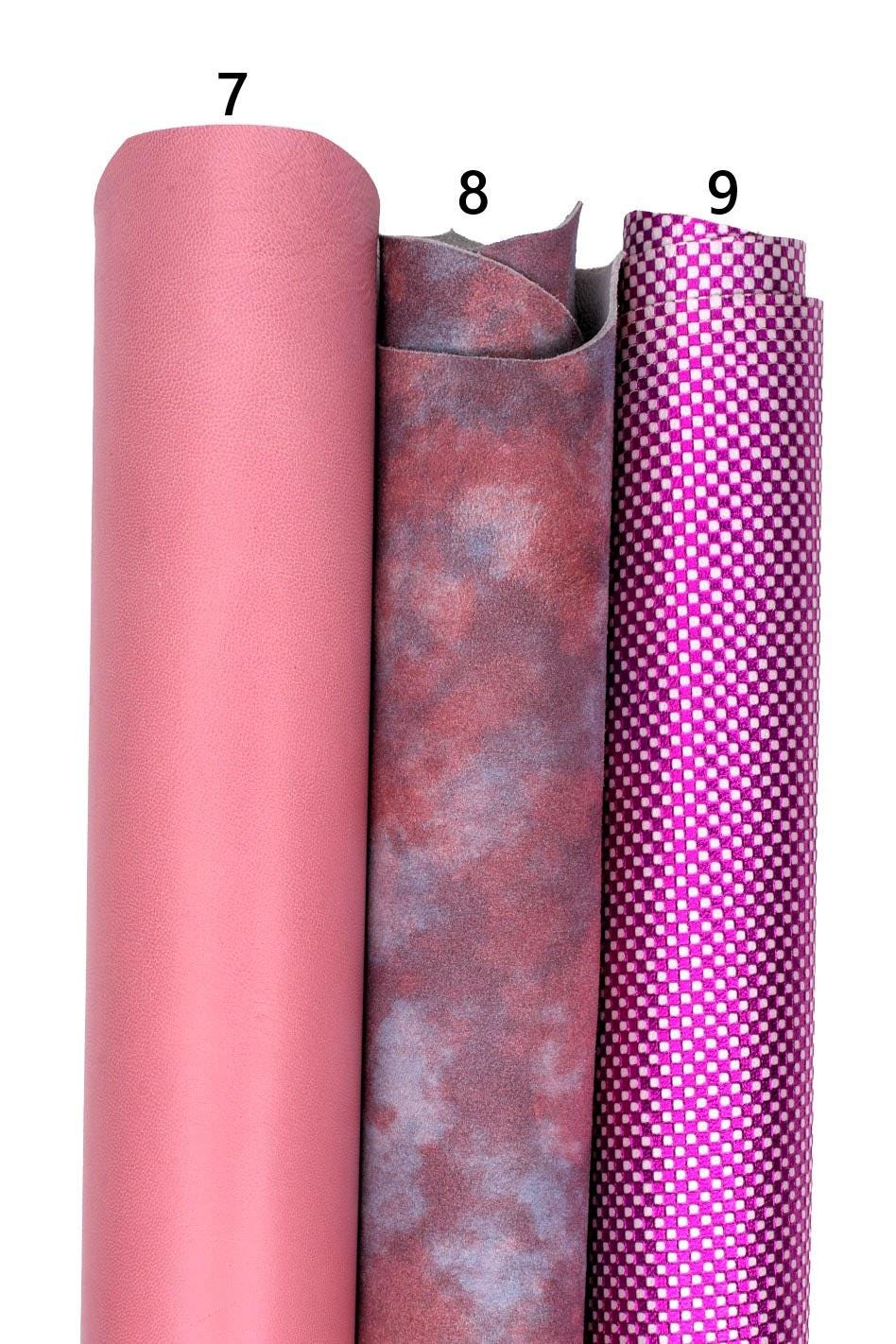 Printed leather hides, leopard charro geometric flowers crackle neon, full hides available, goatskins B19234-ST La Garzarara
