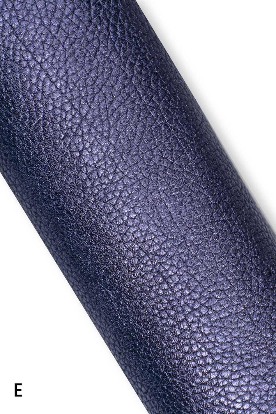 Metallic Pebbled Leather, Pearl Finish Genuine Leather Hide, Blue, Lilac, Aqua, Teal & Purple skin B19229-MT La Garzarara