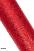 Metallic Pink Red Leather Hides, Copper, Fuchsia & Rose Gold sparkly Italian skin, pebble grain printed leather B19228-MT La Garzarara