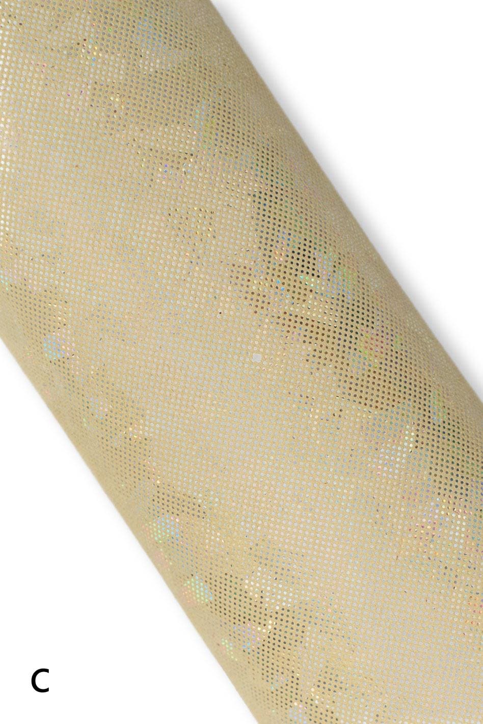 IRIDESCENT METALLIC leather skin, red - blue - light gold bright goatskin, soft hide for crafters B19228-MT(st) La Garzarara